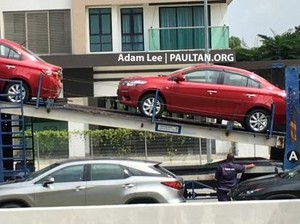 Toyota Vios Terbaru Tertangkap Kamera