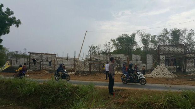 Perumahan Polri di Rembang/ Angling detikcom