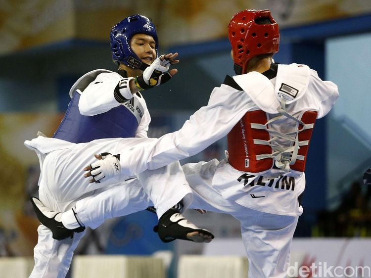 Jabar dan Kaltara Raih Emas di Cabang Taekwondo