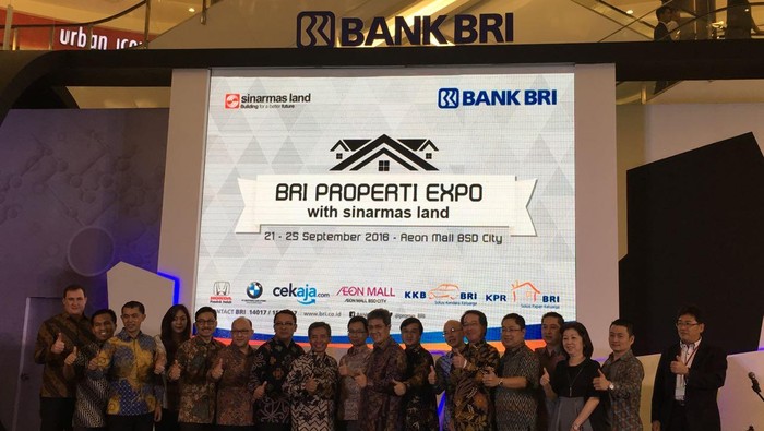 BRI dan Sinarmas Gelar Sinarmas Land Expo