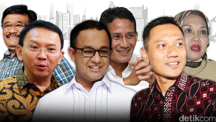 Ahok, Anies dan Agus Bertarung di Pilgub DKI, Peneliti CSIS: Sulit Diprediksi