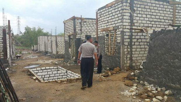 Perumahan Polri di Rembang/ Angling detikcom