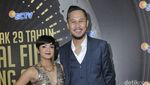 Sexy and Glamour! Gaya Nirina Zubir di Festival Film Bandung 2016