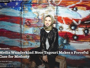 Wanita Muslim Berhijab di AS Muncul dalam Majalah Playboy Edisi Oktober