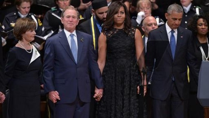 George W Bush Tak Pilih Hillary atau Trump dalam Pilpres