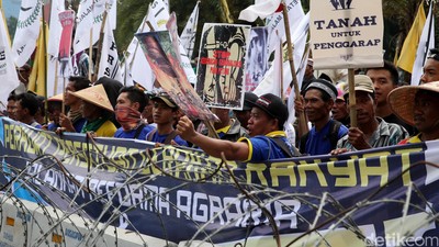 Demonstrasi Hari Tani Nasional