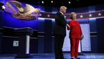 Debat Perdana Hillary vs Trump