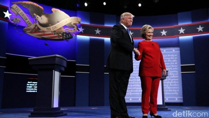 Donald Trump, Debat Capres dan Jatuhnya Pasar Saham AS