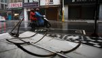 Begini Dampak Kerusakan Topan di Taiwan