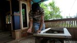 Mengintip Pembuatan Rumah Panggung Minahasa