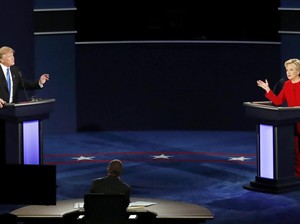 Usai Debat Capres AS, Hillary Clinton Mencuat di Pasar Taruhan Online