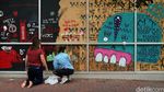 Seniman di Charlotte Suarakan Pesan Damai Lewat Mural