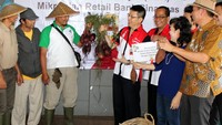 Kredit ini sebagai bentuk dukungan Bank Sinarmas dalam program ketahanan pangan dan pengentasan kemiskinan. Pool/dok. Sinarmas.