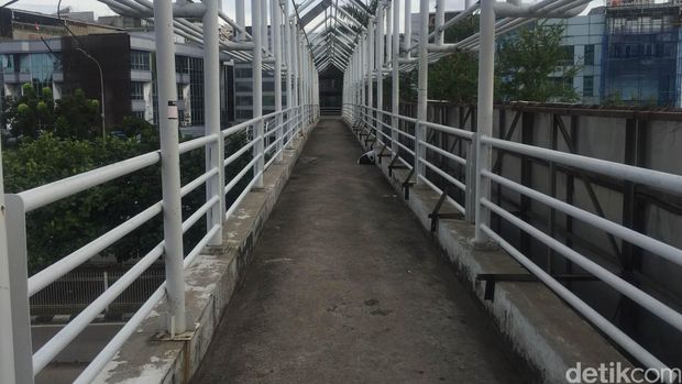 JPO di Mangga Dua/ Nugroho detikcom/ Nugroho