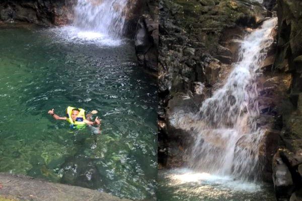 Curug Cibulao di Kawasan Gunung Paseban, Bogor