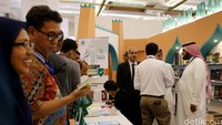 Salah satu booth yang menyita perhatian dari Kerajaan Arab Saudi mejeng di bagian depan IIBF 2016.
