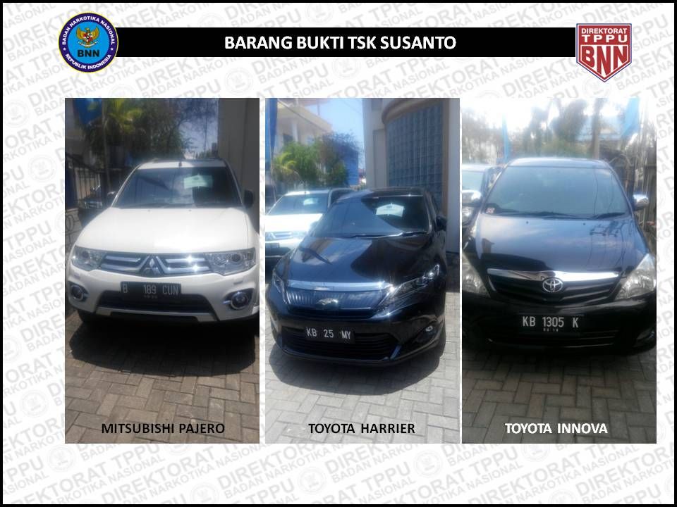 Foto: Aset para tersangka TPPU narkotika (Istimewa)