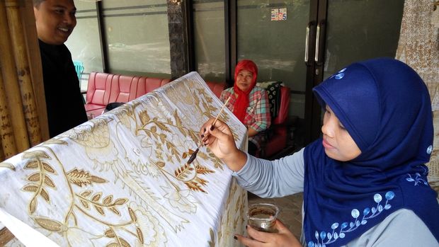 Proses Membatik