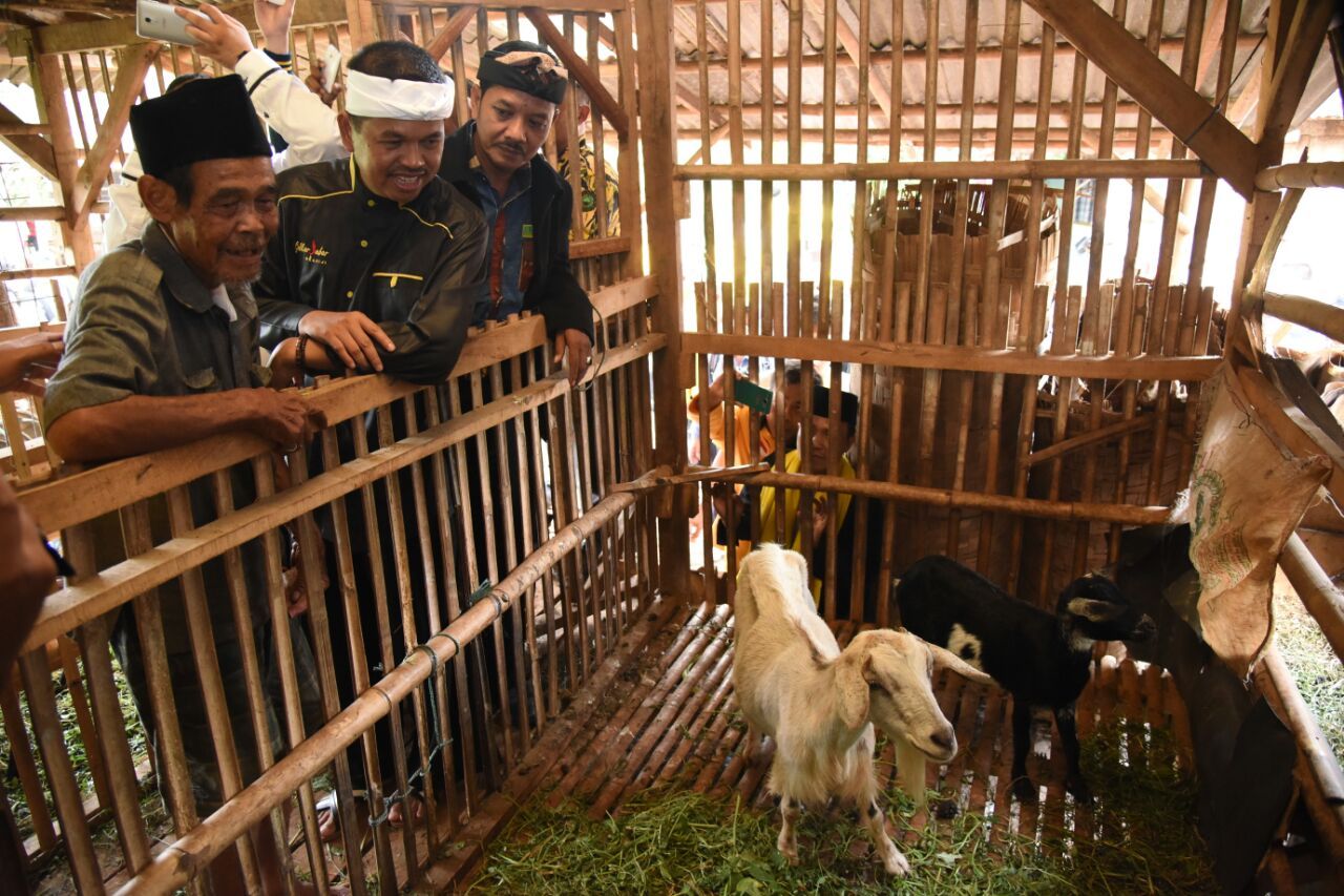 Dedi bertemu dengan Engkong Naim (Tri Ispranoto/detikcom)