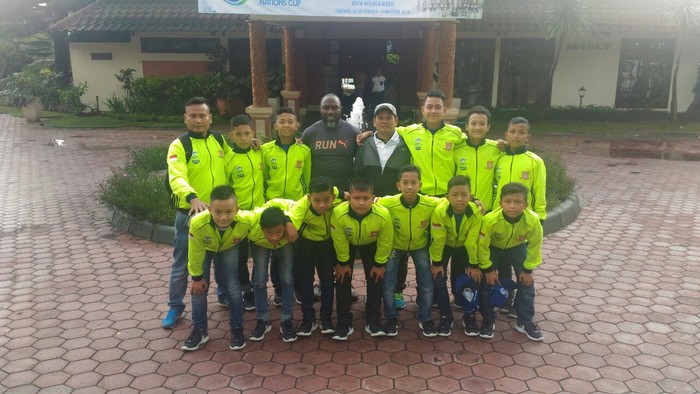 Jelang Final Dunia Danone Nations Cup 2016,  Garuda Muda AQUADNC Berlatih ke Kota Batu