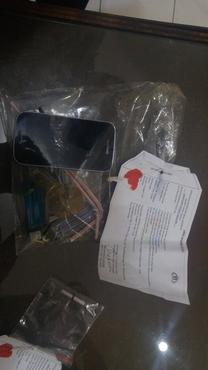Barang bukti yang diamankan (Angling/detikcom)