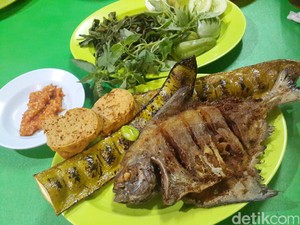 Sambal Teroris Ibu Elly: Huah! Pedas Mantap Bawal Goreng Dicocol Sambal Super Pedas