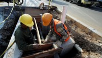 Awalnya, lebar pedestrian hanya 2 sampai 3 meter. Kini, menjadi 5 meter.