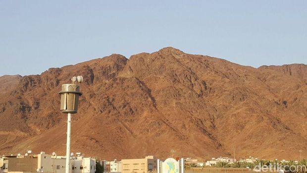 Gunung Uhud (Foto: Madin/detikcom)