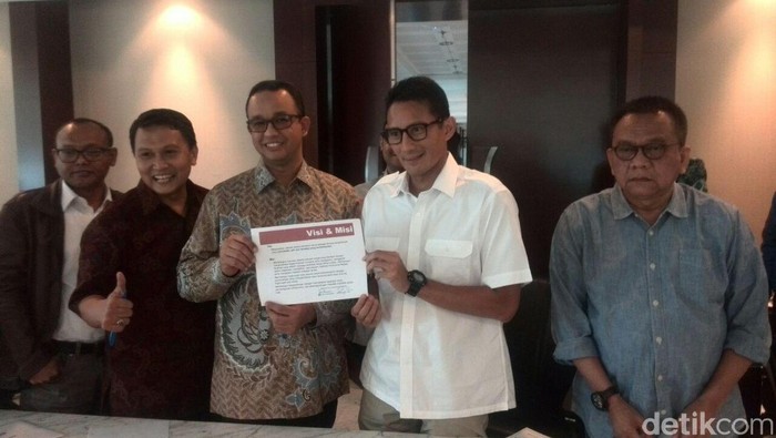 Ini Susunan Tim Pemenangan Anies Baswedan-Sandiaga Uno