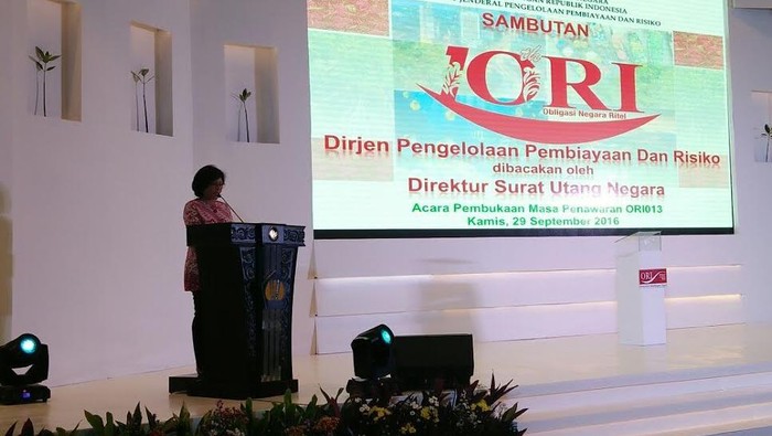 Peluncuran Obligasi Ritel Indonesia (ORI)