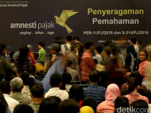 Dana Tebusan Tax Amnesty Terbesar dari Jakarta Rp 39,76 T