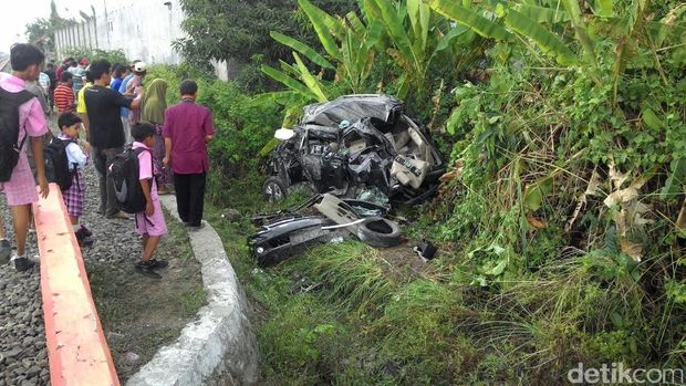 Kecelakaan kereta api di Lamongan
