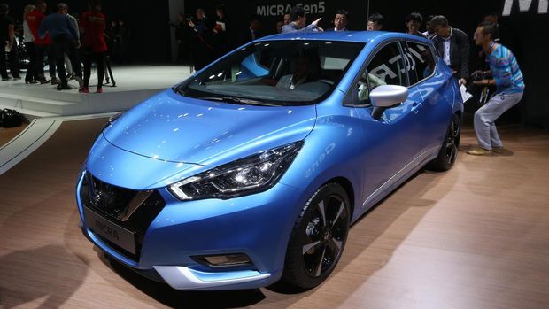Nissan March gen 5 di Paris Motor Show