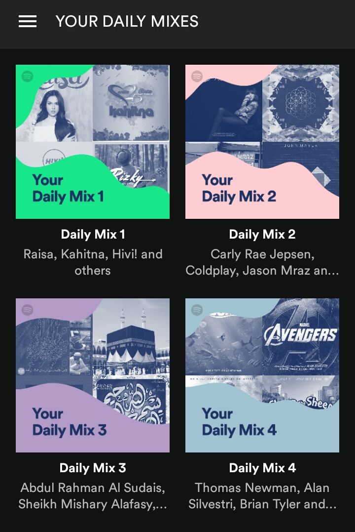 Daily Mix Spotify 