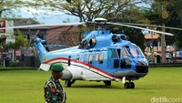 Helikopter yang dioperasikan oleh Skadron Udara 45 itu dicat ulang pada Juli 2016 di PT Dirgantara Indonesia (DI), Bandung.