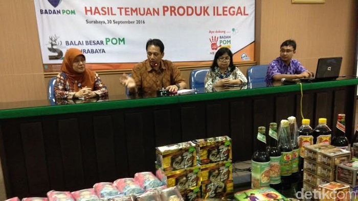 144.480 Obat dan Makanan Ilegal Diamankan BBPOM Selama September