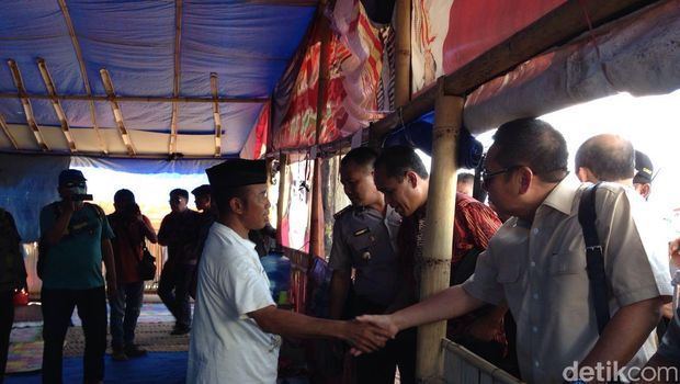 Komisi III DPR kunjungi Padepokan Dimas Kanjeng (Foto: Zainal Effendi/ detikcom)