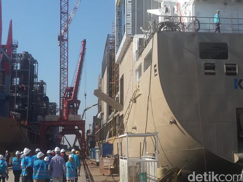 Kapal genset raksasa asal Turki