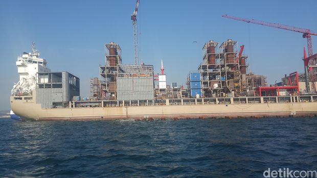 Kapal genset raksasa asal Turki