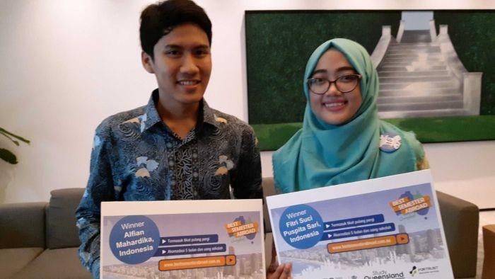 Menangi Kompetisi Video, 2 Pemuda Indonesia Belajar ke Queensland