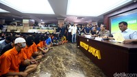 Operasi tersebut digelar di beberapa titik yang dianggap rawan dan sarat aktivitas premanisme.