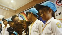 Wakil Gubernur DKI Jakarta, Djarot Saiful Hidayat saat hadiri Dokter Kecil Award 2016.