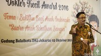Selain berinteraksi dengan para dokter kecil, Djarot juga mengingatkan makna dokter kecil ini adalah hijrah dari keadaan Jakarta yang lama menuju lebih baik.