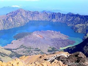 72 Anggota Tim Survei Jalur Daki Berada di Gunung Rinjani Saat Gempa