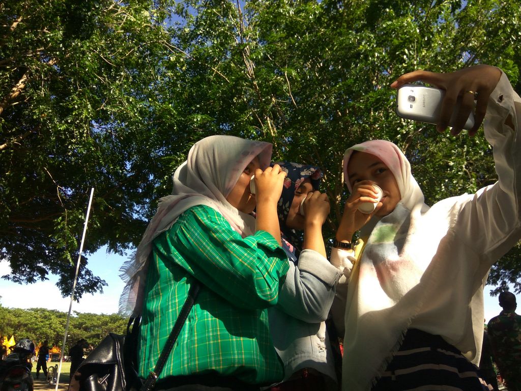 Foto: Peringatan hari kopi sedunia (Agus Setyadi/detikcom)