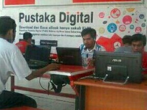 Telkom Tuntaskan Misi 1.000 Pustaka Digital