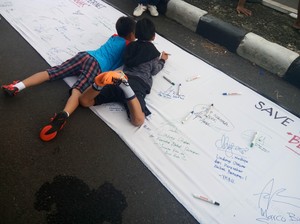 Kampanye Selamatkan Anak dari Pengaruh Buruk Internet Digelar di CFD