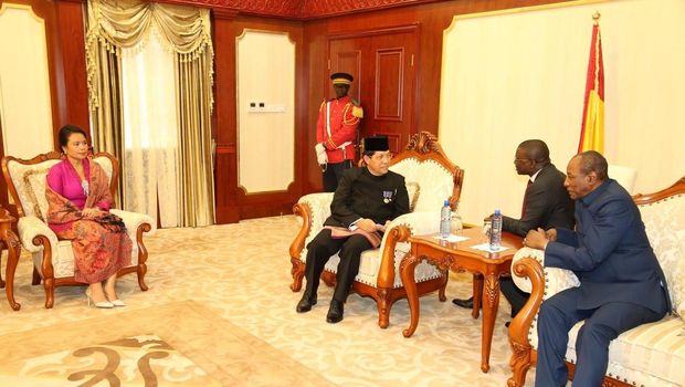 Foto: Dubes RI Serahkan Surat Kepercayaan kepada Presiden Republik Guinea (Dok. Istimewa)