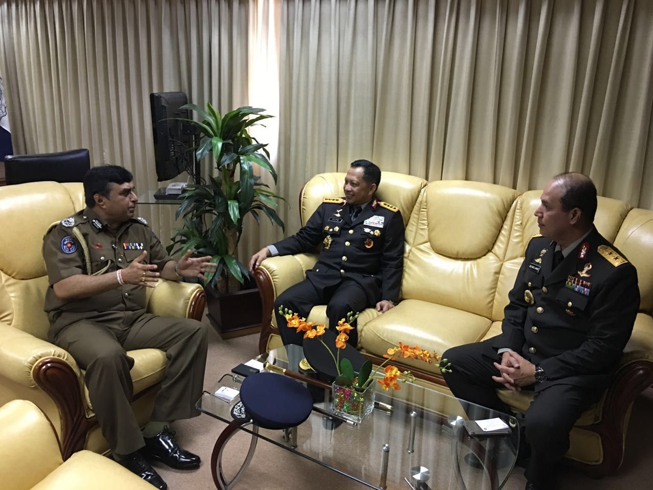 Foto: Kapolri Jenderal Tito Karnavian kunjungan kerja ke Sri Lanka (Istimewa)