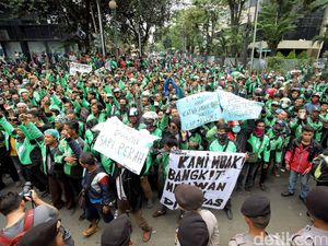 Apa Kata Go-Jek Soal Demo Ribuan Driver?